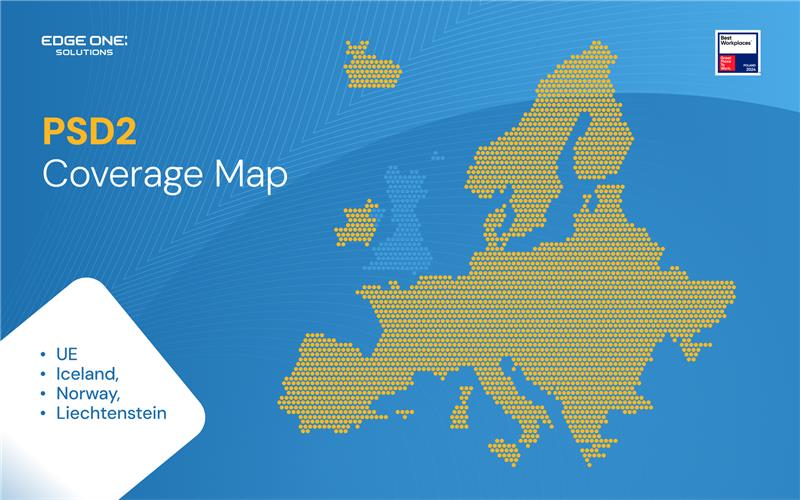 PSD2 coverage map