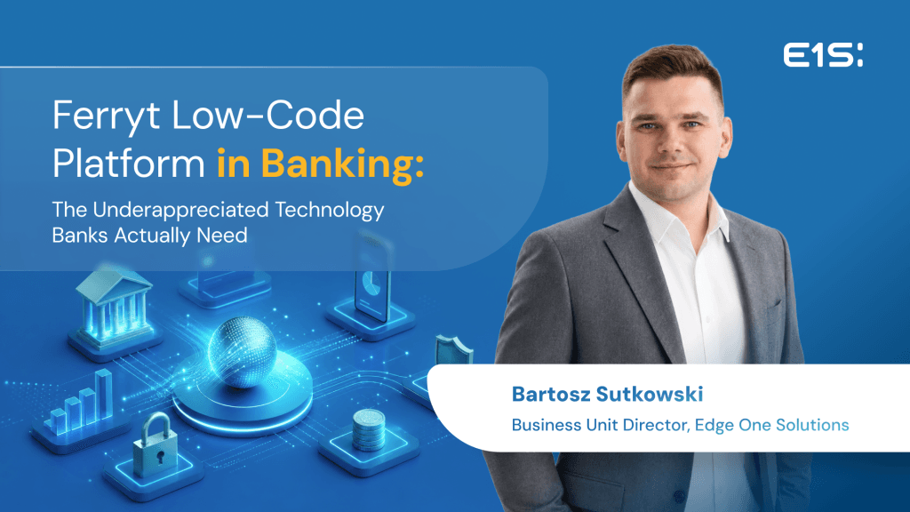 Ferryt Low-Code Platform w bankowości EN 1